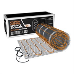 Тонкий самоклеящийся греющий мат для помещений с повышенными теплопотерями IQWATT IQ FLOOR MAT PRO - фото 16607774