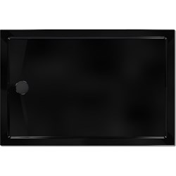 Акриловый душевой поддон МетаКам Universal PRO BLACK N 1200*800 - фото 16608388