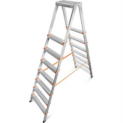 Алюминиевая стремянка Эйфель Мастер - фото 16610504