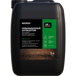 Универсальный невымываемый антисептик для наружных и внутренних работ MEDERA 100 - фото 16610789