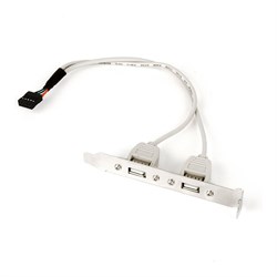 Планка в системный блок Cablexpert CCUSBRECEPTACLE - фото 16611086