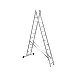 Двухсекционная алюминиевая лестница SevenBerg 920212 - фото 16611243