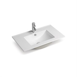 Врезная раковина керамическая Santi Line SL-2102 (90) - фото 16612049