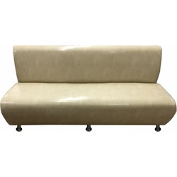 Трехместная секция дивана Мягкий Офис бежевая - фото 16616652