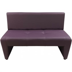 Двухместный диван Мягкий Офис фиолетовый - фото 16616694