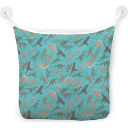 Настенная сетка-органайзер для ванной для игрушек JoyArty Отряд динозавров - фото 16616873