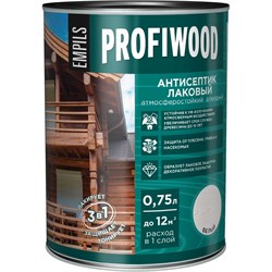 Лаковый тонирующий атмосферостойкий алкидный антисептик Profiwood 67012 - фото 16618382