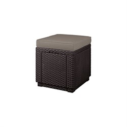 Пуф KETER Cube With Cushion - фото 16618437