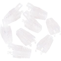 Защитный сетевой коннектор для коннекторов RJ45 NIKOMAX NMC-RJBOOT55B-TR-100 - фото 16618592