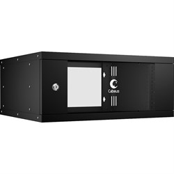 Телекоммуникационный настенный шкаф Cabeus WSC-05D-4U55/45-BK - фото 16619458
