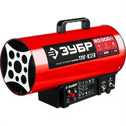 Газовая тепловая пушка ЗУБР 20 кВт - фото 16620061