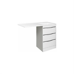 Тумба под умывальник Гамма 120 лайт белый Runo Орион 60 - фото 16622197