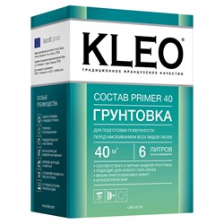 Сыпучая грунтовка KLEO 050 PRIMER 40 - фото 16622885