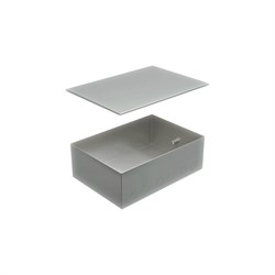 Металлическая коробка для заливки в пол для люков 70083, 70012 70181 Экопласт BOX/8-12 - фото 16624521