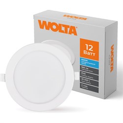 Ультратонкий встраиваемый светильник WOLTA DLUS-12W-6K - фото 16625514