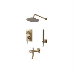 Встраиваемый душевой комплект Bronze de Luxe 1760 s - фото 16626745