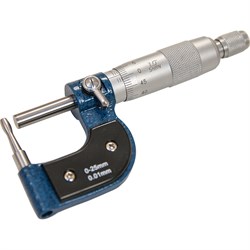 Трубный микрометр SHAN МТУ 25 0.01 - фото 16628420