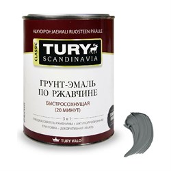 Грунт-эмаль по ржавчине TURY МС-102 - фото 16628465