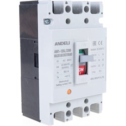Автоматический выключатель ANDELI AM1-125L - фото 16628891
