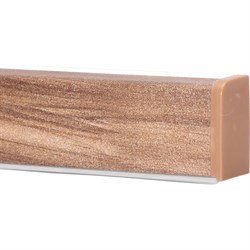 Плинтус ООО ДЕКОПЛИНТ КВАДРО Д № 0690 индийское дерево 3.05 м - фото 16629394