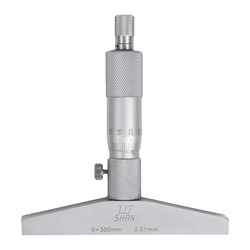 Микрометрический глубиномер SHAN ГМ-300 0,01 - фото 16630407