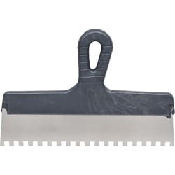 Нержавеющий зубчатый шпатель ЧЕГЛОК 13-03-308 - фото 16631391