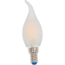 Светодиодная лампа Uniel LED-CW35-6W/WW/E14/FR PLS02WH - фото 16631862
