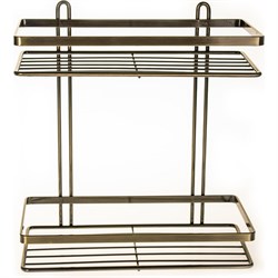 Прямоугольная двухъярусная полка VANSTORE MODERN - фото 16632301