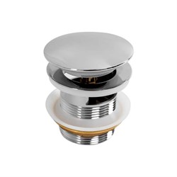 Донный клапан для ванны Art&Max AM-DR-CR - фото 16632355