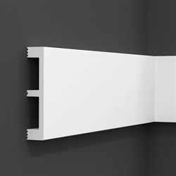 Декоративные бруски/рейки ПраймДекор IX профиль B100 из HiXPS, серия iX, 2 м - фото 16632497