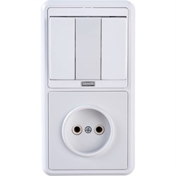 Комбинированный блок Кунцево-Электро БЭЛЛА БКВР-212 - фото 16633238