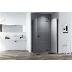 Душевой уголок Cezares BELLAGIO-AH-1-100/90-C-NERO - фото 16634206