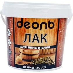 Акриловый лак для бань и саун Деоль DLABS09 - фото 16634316