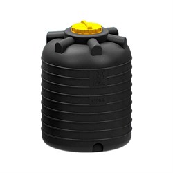 Вертикальная емкость KSC 1500 л, чёрная - фото 16634319