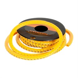 Кабельный маркер NIKOMAX NMC-CMR-A-YL-500 - фото 16635084