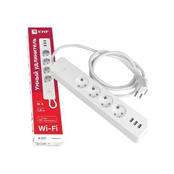 Умный удлинитель EKF HomeConnect - фото 16635857