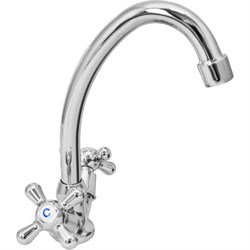 Латунный двуручный смеситель для мойки ISTOK Luxe - фото 16635885