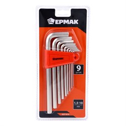 Набор ключей-шестигранников ЕРМАК 657-014 - фото 16636259