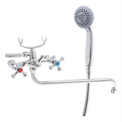 Смеситель для ванны Rain Нефрит - фото 16636375