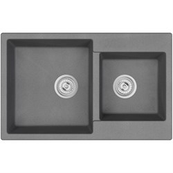 Кварцевая мойка EMAR EMQ-2800.Q Антрацит - фото 16636789