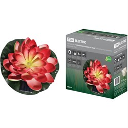 Водный светильник TDM ELECTRIC Кувшинка розовая - фото 16637603