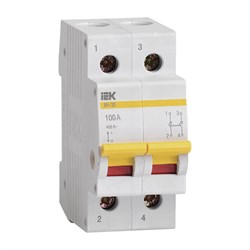 Выключатель нагрузки IEK ВН-32 2п 100A - фото 16637946
