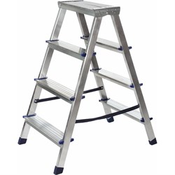 Алюминиевая двухсторонняя стремянка SMARTY Alpha Duo - фото 16638364