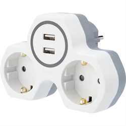 Электрический двойник REXANT 11-1089 - фото 16638582