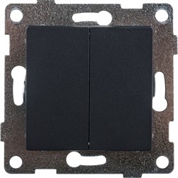 Двухклавишный механизм выключателя GUSI ELECTRIC Ugra - фото 16638856