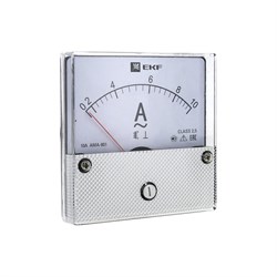 Аналоговый амперметр на панель EKF AMA-801 - фото 16640840