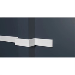 Ударопрочный влагостойкий стеновой молдинг под покраску Decor-Dizayn 165А - фото 16641978