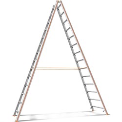 Стремянка Эйфель Комфорт-Профи 214 - фото 16642961