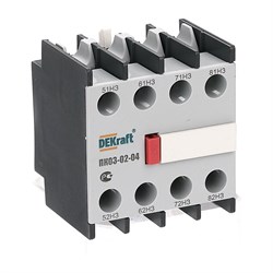 Контактная приставка лицевой установки DEKraft ПК03-02-04 - фото 16643515