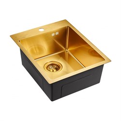 Мойка универсального монтажа EMAR EMB-128A PVD Nano Golden - фото 16643799